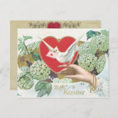 バレンタニビクトリアンーはがき シーズンポストカード (正面/裏面)