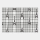 バレンタニフランスのーをテーマにした。 ラッピングペーパーシート (正面)