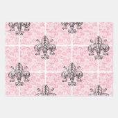 バレンタニフランスのーをテーマにした。 ラッピングペーパーシート (正面3)