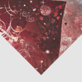 バレンタニ鮮やかーの赤いピンクのハートを切り離す 薄葉紙 (詳細)