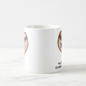 バレンタパーソナライズされたインデー式野球選手 コーヒーマグカップ (中央)