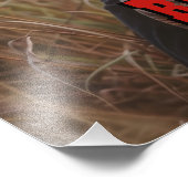 バレンタパーソナライズされたンの日 | 赤と黒の愛 フォトプリント            (角)