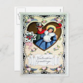 バレンタビクトリアンン シーズンポストカード (正面/裏面)