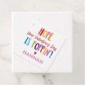 バレンタポップ・アートのインは子供たちにバレンタインを贈る フェイバータグ (インサイチュ)