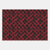 バレンタモダンイアーガイルンパターンセットNo3 ラッピングペーパーシート (正面2)