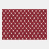 バレンタモダンイアーガイルンパターンセットNo4 ラッピングペーパーシート (正面3)