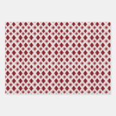 バレンタモダンイアーガイルンパターンセットNo5 ラッピングペーパーシート (正面2)
