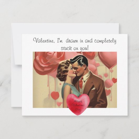 バレンタ予測できなンの日 ノートカード (正面)