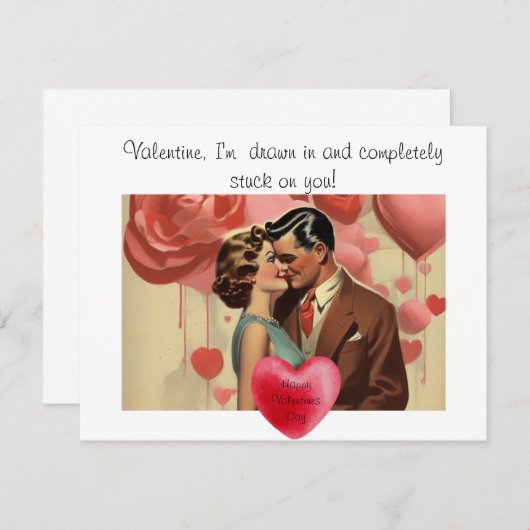 バレンタ予測できなンの日 ノートカード (正面/裏面)