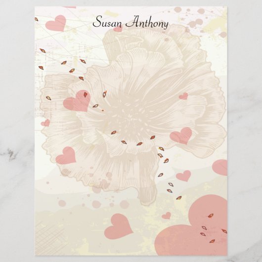 バレンタ動揺してインフローラピンクハート固定 (正面)