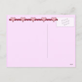 バレンタ子供へン シーズンポストカード (裏面)