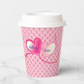 バレンタ祝ンラブ 紙コップ (裏面)