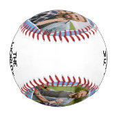 バレンタ素晴らしインの写真 野球ボール (裏面)