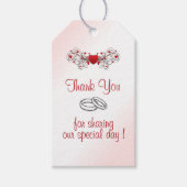 バレンタ結婚ン ギフトタグ (正面)