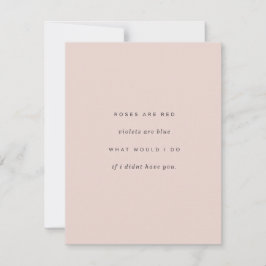 バレンタ親愛ン ノートカード