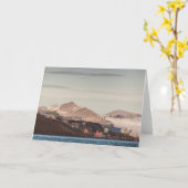 バレンツブルクスピッツバーゲンスバルバード カード (黄色い花)