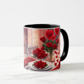 バレンテおもしろいィーデイギフトマグ マグカップ (正面右)