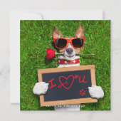 バレンティおもしろいンデイカード – ジャックラッセルカード シーズンカード (正面)