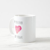 バレンティおもしろいンデイスワイプ右デートすることコーヒーマグ コーヒーマグカップ (正面左)