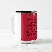 「バレンティム」のマグカップではない ツートーンマグカップ (正面左)