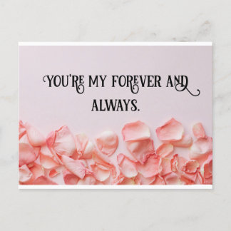 バレンティンのカード ポストカード