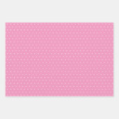 バレンティンの日のハートパターンラッピング紙シート ラッピングペーパーシート (正面3)