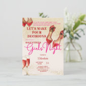 バレンティンガールズナイトパーティー 招待状 (スタンド正面)