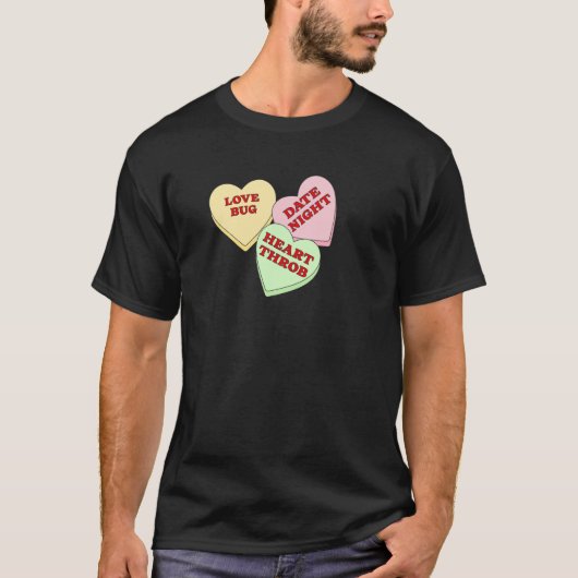 バレンティンキャンディハート Tシャツ (正面)