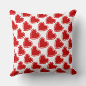 バレンティンキューピッドハート装飾用クッション クッション (裏面)