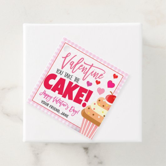 バレンティンケーキギフトラベル フェイバータグ (インサイチュ)