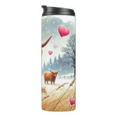 バレンティンシャギーなハイランドカウサーマルタンブラー タンブラー (回転右)