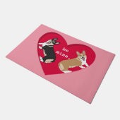 バレンティンズデイコルギ ドアマット (アングル)