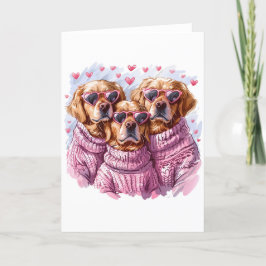 バレンティンズデイゴールデンレトリエバードッグス シーズンカード