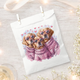 バレンティンズデイゴールデンレトリエバードッグス フェイバーバッグ