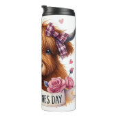 バレンティンズデイスイートハイランドカウサーマルタンブラー タンブラー (回転右)