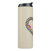 バレンティンズデイトレインハート タンブラー (回転左)