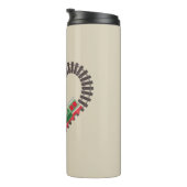 バレンティンズデイトレインハート タンブラー (回転右)