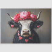 バレンティンズデイハイランドカウデコペ素朴ージ 薄葉紙 (正面)