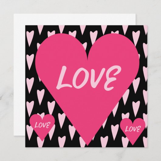 バレンティンズデイビッグラブハートピンク (正面/裏面)