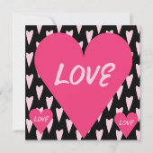 バレンティンズデイビッグラブハートピンク (正面)