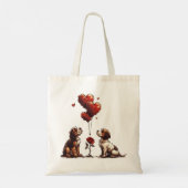 バレンティンズデイビーグルドッグス トートバッグ (裏面)