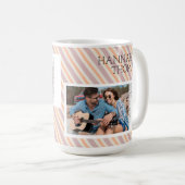 バレンティンズデイピーチフォトコラージュ コーヒーマグカップ (正面右)