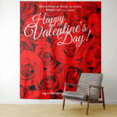 バレンティンズデイレッドローゼス | 写真の自己画像の背景 タペストリー (インサイチュ)