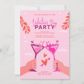 バレンティンデイカクテルパーティー 招待状 (正面)