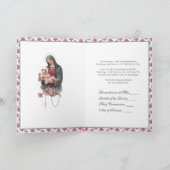 バレンティンデイスピリチュアルブーケヴァージンメアリーイエス シーズンカード (内部)