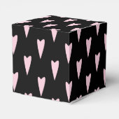 バレンティンデイビッグピークハートピンクブラック フェイバーボックス (裏面サイド)