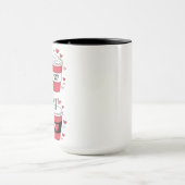バレンティンデイラテコーヒー恋人 マグカップ (中央)