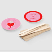 バレンティンデイラブハートアクソロテルカスタムウェディング ハンドファン (組立なし)