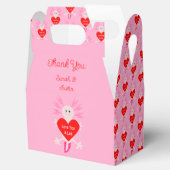 バレンティンデイラブハートアクソロテルカスタムウェディング フェイバーボックス (オープン)