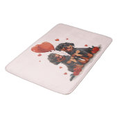 バレンティンデイロットワイラードッグ バスマット (アングル)